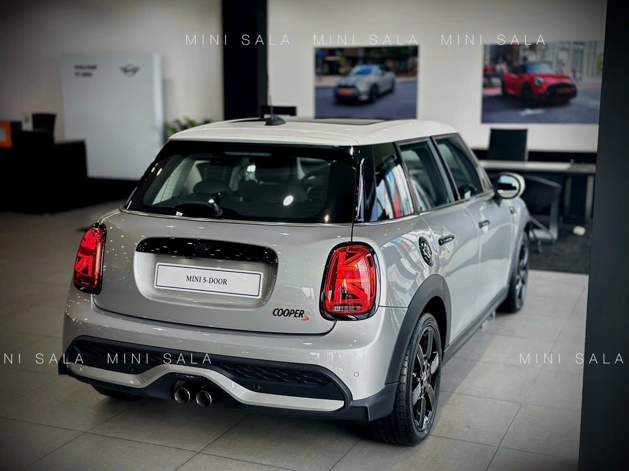 z5490124203336 f6276fb4a6a0c93926633c78ed9b423a MINI COOPER S 5 DOOR MÀU MELTING SIVER III MỆNH KIM